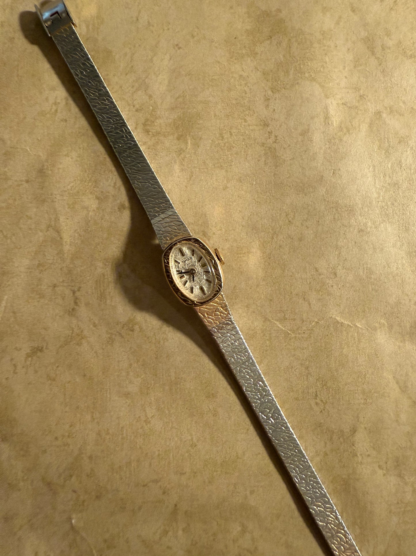 Vintage Gold Timex Watch