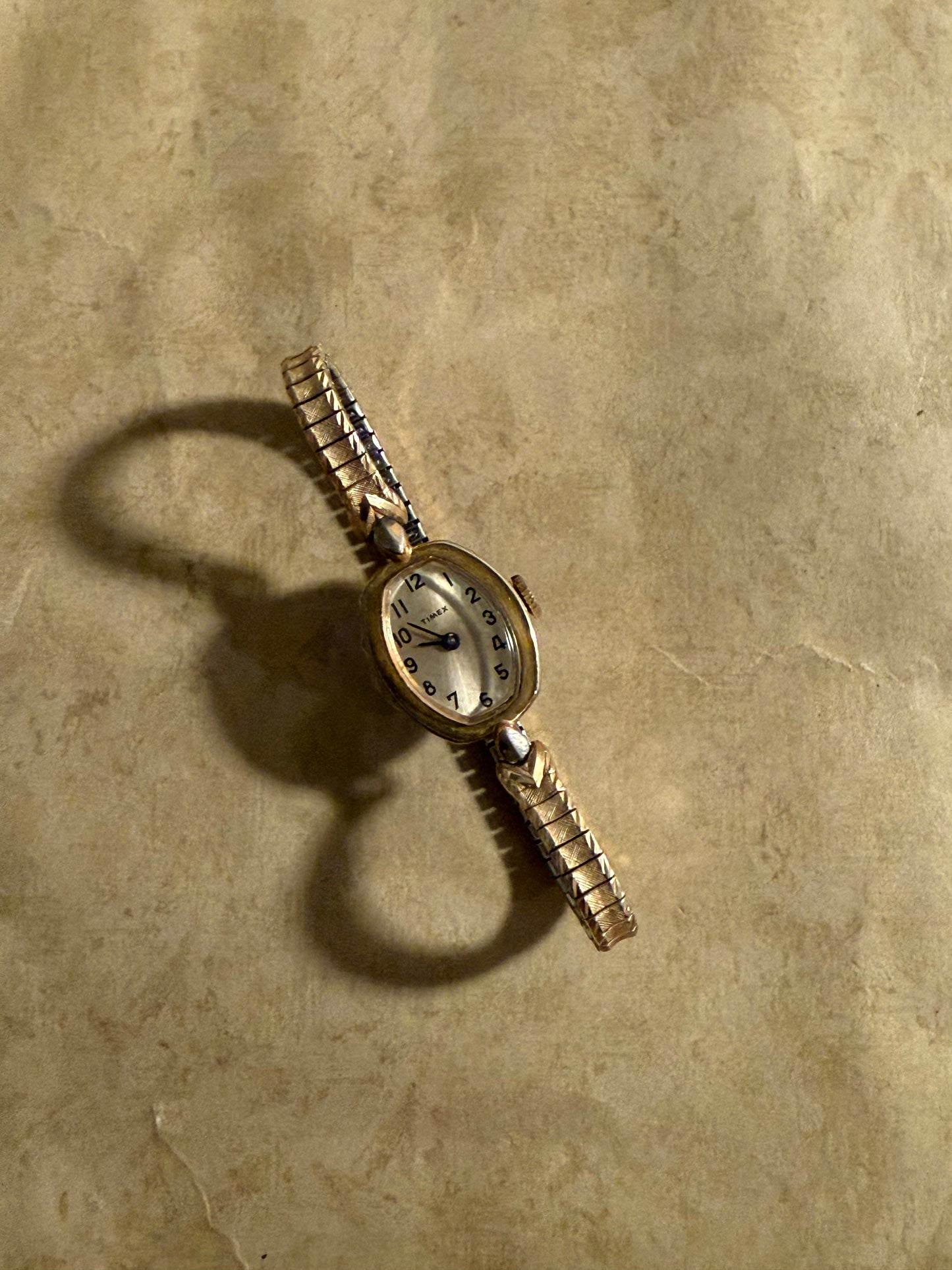 Vintage Gold Timex Watch