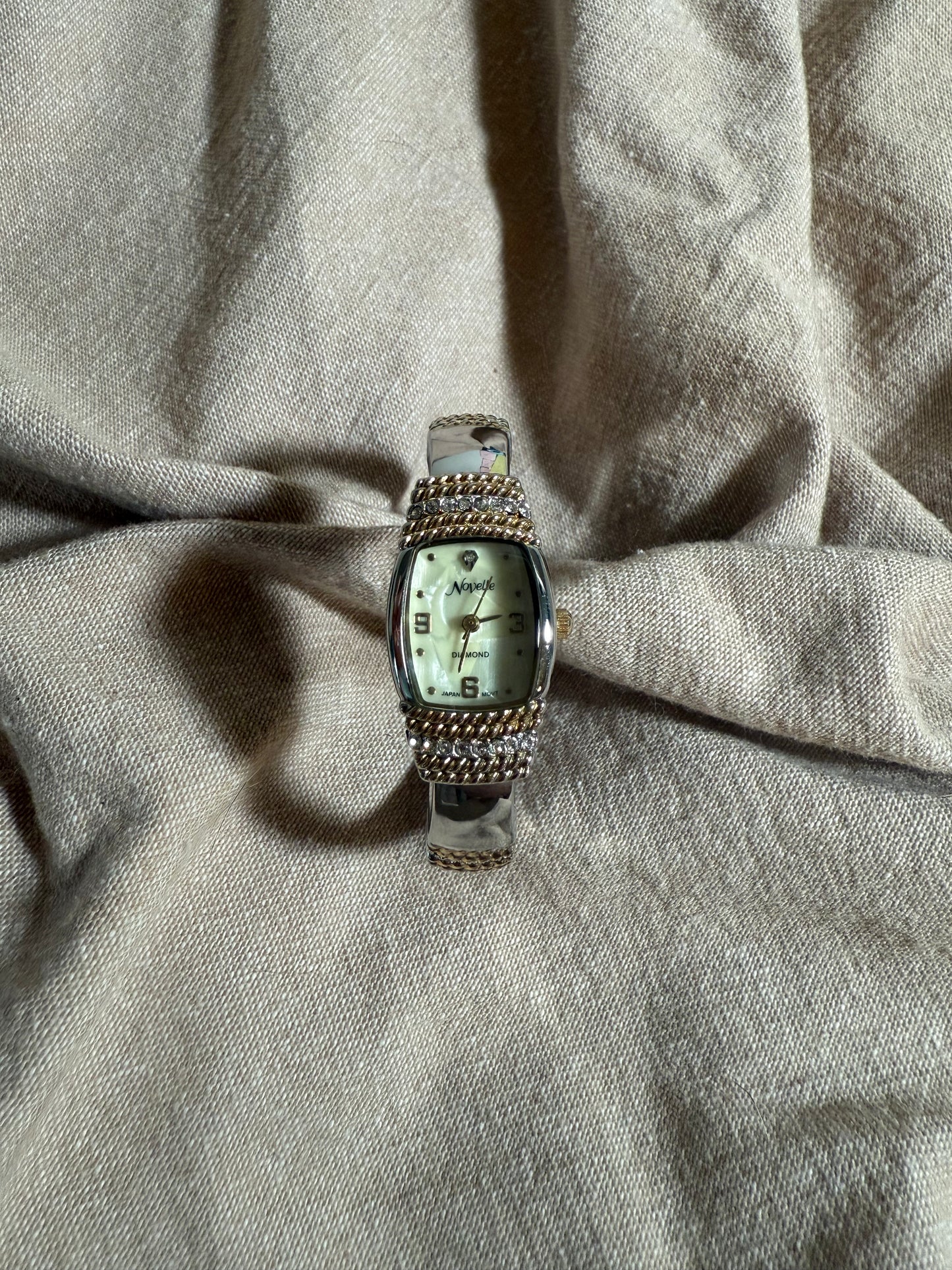 Vintage Novelle Diamond Watch