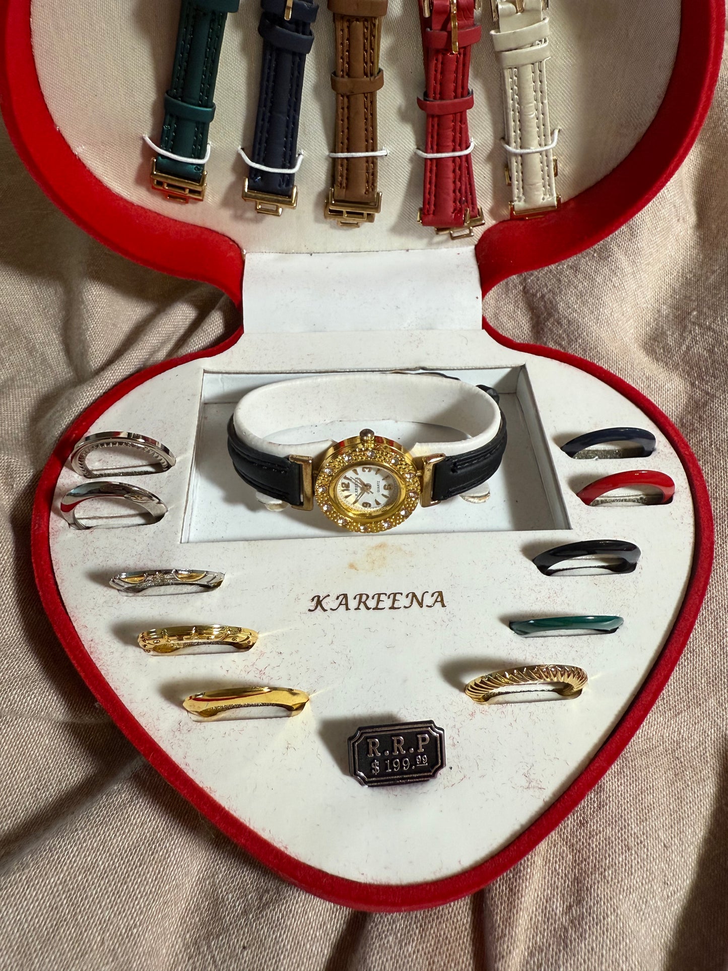 Vintage Kareena Interchangeable Watch Set