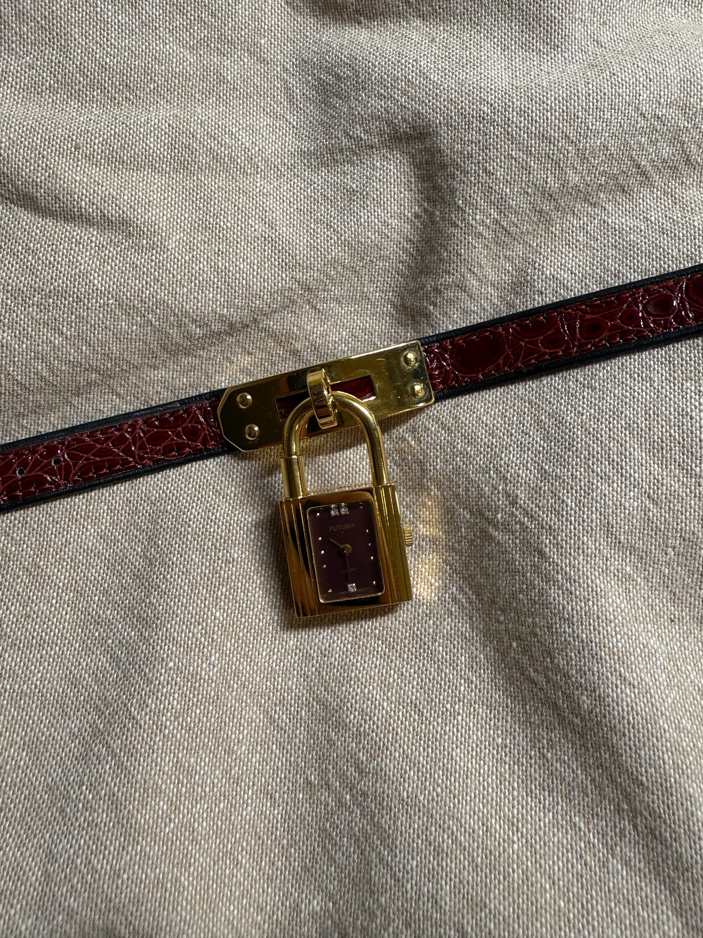 Vintage Futura Lock Watch