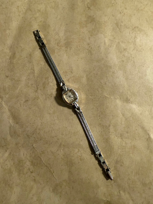 Vintage Dainty Silver Watch