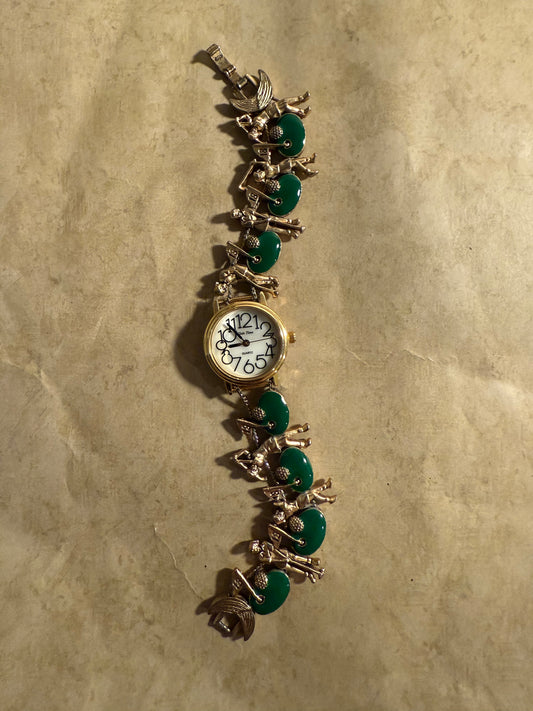 Vintage Golf Time Slide Watch