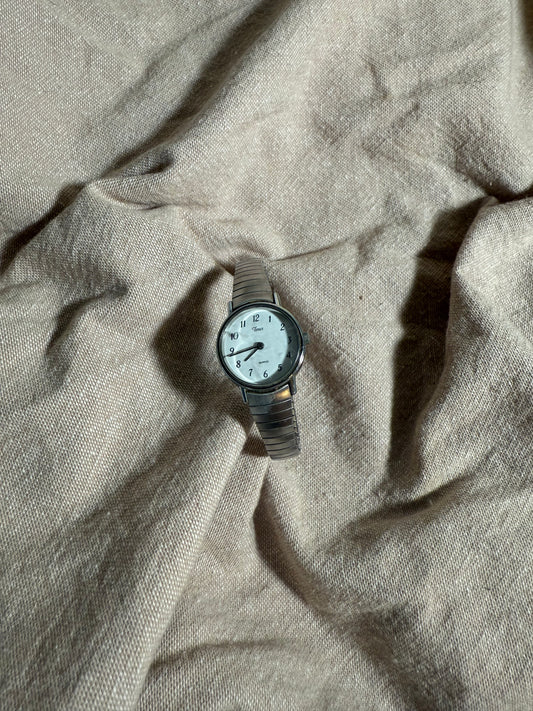 Silver Timex Vintage Watch