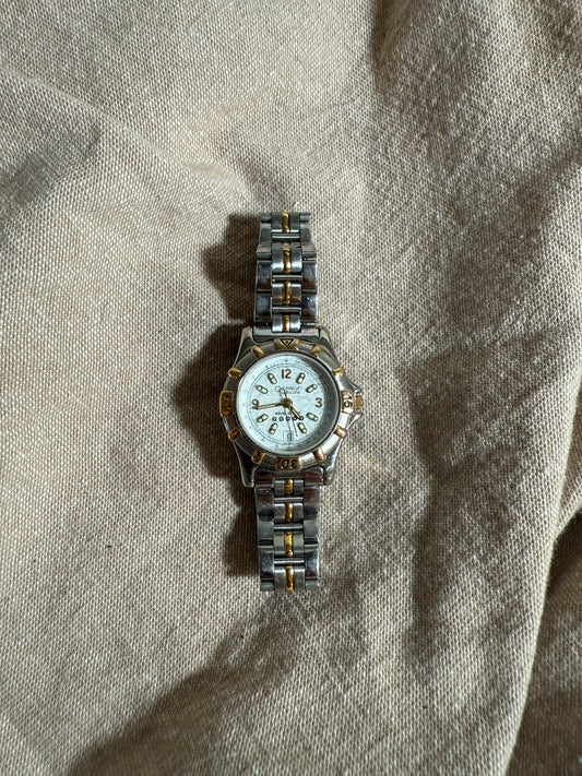 Vintage Caravelle By Bulova Two Toned Watch