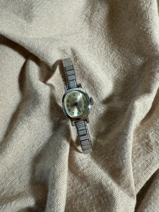 Vintage Silver Timex
